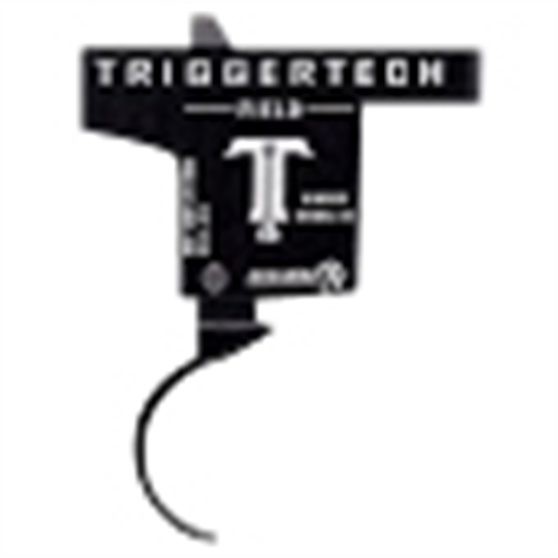 Picture of TriggerTech Field Single-Stage Curved Trigger with 2.50-5 lbs Draw Weight & Black PVD Finish for Kimber M84 K84SBB25NNK