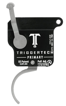 Picture of TriggerTech Primary Without Bolt Release Single-Stage Traditional Curved Trigger with 1.50-4 lbs Draw Weight for Remington 700 Right R70SBS14TNC
