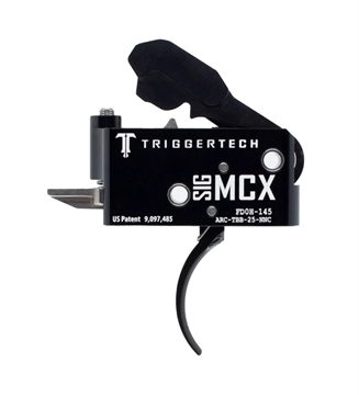 Picture of Trigger Tech Trigger Tech Sig MCX Two Stage Triggers Black Curved ARC-TBB-25-NNC