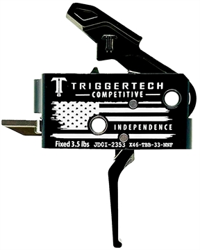 Picture of TriggerTech X51SAB14TBC Primary Independence Black/White Fits Remington 700 Right Hand X51SAB14TBC X45SBB14TBC