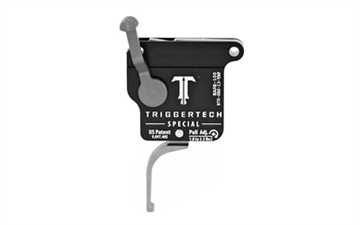 Picture of TriggerTech Trigger, 1.0-3.5LB Pull Weight, Fits Remington 700, Special Flat Clean Trigger, Right Hand, Adjustable, Stainless Finish, Includes Installation Tools, Instruction Book, & TriggerTech Patch R70-SBS-13-TNF