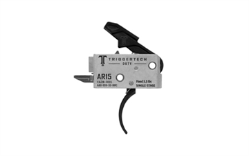 Picture of TriggerTech MIL-SPEC, Curved Trigger, Single Stage, 5.5LB Pull, Fits AR-15, Anodized Finish, Black AH0-SDB-55-NNC AH0SDB55NNC