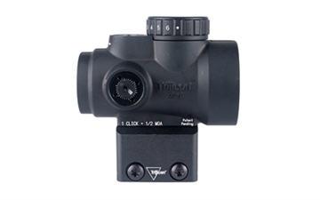 Picture of Trijicon MRO SD, Green Dot, 25mm Objective, 2 MOA Dot, Matte Finish, Black, Full Co-Witness Mount MRO-C-2200332