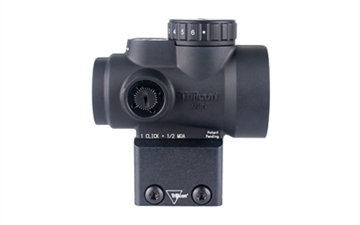 Picture of Trijicon MRO SD, Green Dot, 25mm Objective, 2 MOA Dot, Matte Finish, Black, Lower 1/3 Co-Witness Mount MRO-C-2200333