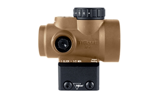 Picture of Trijicon MRO SD, Green Dot, 25mm Objective, 2 MOA Dot, Anodized Finish, Coyote Brown, Full Co-Witness Mount MRO-C-2200348