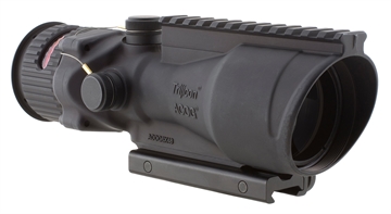 Picture of Trijicon ACOG Black Hardcoat Anodized 6x 48mm Illuminated Red Chevron .223/5.56 BDC Reticle 100001