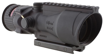 Picture of Trijicon ACOG Black Hardcoat Anodized 6x 48mm Illuminated Red Chevron .308/7.62 Reticle 100002