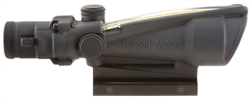 Picture of TRIJICON SCOPE 3.5X35 DUAL ILLUME AMBER CHEVRON 223 BALLISTIC RETICLE TA51 MOUNT ACOG (100146) TA11F-A