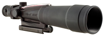 Picture of Trijicon ACOG Black Hardcoat Anodized 5.5x50mm Illuminated Red Chevron .223/5.56 BDC Reticle 100173