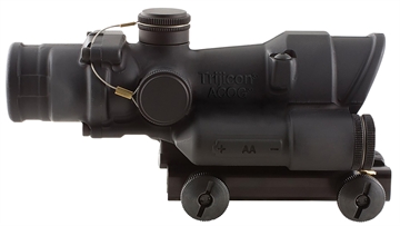 Picture of Trijicon ACOG Matte Black 4x32mm LED Illuminated Red Horseshoe Dot 223/556 Reticle 100394