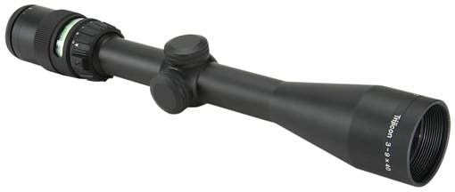 Picture of Trijicon AccuPoint Black Hardcoat Anodized 3-9x 40mm 1" Tube Illuminated Duplex Crosshair w/Green Dot Reticle 200002