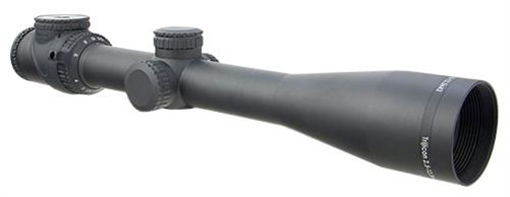Picture of Trijicon AccuPoint Black Hardcoat Anodized 2.5-12.5x42mm 30mm Tube Illuminated Duplex Crosshair w/Green Dot Reticle 200098