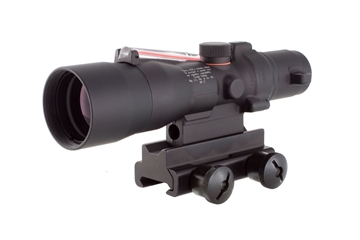 Picture of Trijicon 223 Ballistic Reticle Dual Line Red Illumination Horseshoe ACOG 3x30 Scope with TA60 Mount TRI-400023