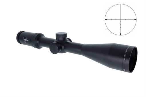 Picture of Trijicon Huron Satin Black 4-16x 50mm 30mm Tube BDC Hunter Holds Reticle 2700009