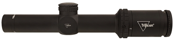 Picture of Trijicon Ascent 1-4x24mm Riflescope BDC Target Holds, 30mm Tube, Matte Black, Capped Adjusters AT424-C-2800001