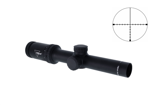 Picture of Trijicon Ascent 1-6x24 Rifle Scope BDC Target Holds 30mm Tube Matte Black AT624-C-2800003