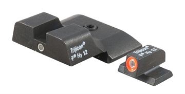 Picture of Trijicon HD Night Sights Green/Tritium Orange Outline Front Sight-Green Tritium Black Outline Rear Sight Smith & Wesson M&P Shield/M&P Shield Plus 600722