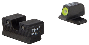 Picture of Trijicon HD Night Sights Green/Tritium Yellow Outline Front Sight-Green Tritium Black Outline Rear Sight Springfield XD-S/XD-E 600751