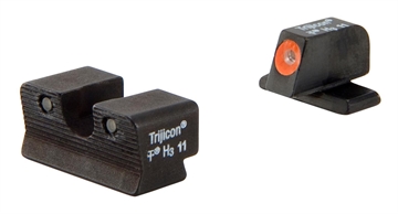 Picture of Trijicon HD Night Sights Green/Tritium Orange Outline Front Sight-Green Tritium Black Outline Rear Sight Springfield Armory XD-S/XD-E 600752
