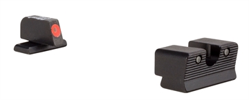 Picture of Trijicon HD XR Night Sights Green/Tritium Orange Outline Front Sight-Green Tritium Black Outline Rear Sight Sig Sauer P225/P226/P228 #8 Front/#8 Rear 600866