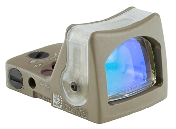 Picture of Trijicon RMR Dual Illuminated Flat Dark Earth 1 x 0.87" x 0.63" 9 MOA Green Dot 700210