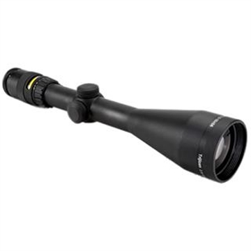 Picture of Trijicon AccuPoint 2.5-10x56mm Riflescope Standard Duplex Crosshair with Amber Dot, 30mm Tube, Matte Black, Capped Adjusters TR22-1 200023