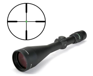 Picture of Trijicon AccuPoint Black Hardcoat Anodized 2.5-10x56mm 30mm Tube Illuminated Duplex Crosshair w/Green Dot Reticle 200024
