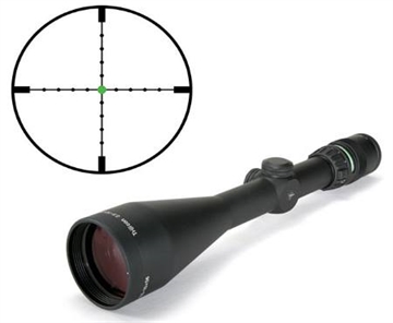 Picture of Trijicon AccuPoint Rifle Scope, 2.5X56mm, 30mm, Mil Dot Crosshair Reticle with Illuminated Green Center Dot, Matte Finish TR22-2G 200028