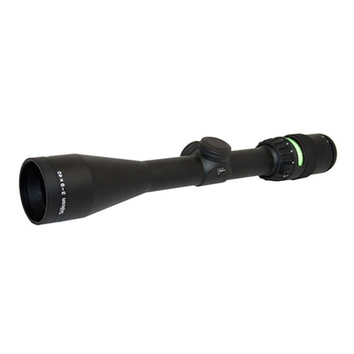 Picture of TRIJICON SCOPE ACCUPOINT 3-9X40 STD DUPLEX CROSSHAIR W/GREEN DOT 1" TUBE TR201G