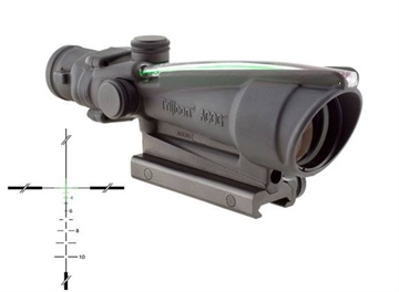 Picture of Trijicon ACOG Rifle Scope, 3X 35, Green Crosshair .223 Reticle, Dual Illuminated, w/TA51 Mount, Matte TA11J-G 100163