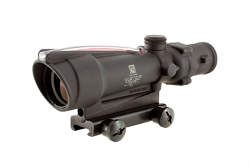 Picture of Trijicon ACOG 3.5x35 Scope Dual Illuminated Red Chevron BAC .223 Flattop Reticle w/ TA51 Mount TRI-100145