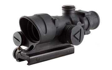 Picture of Trijicon ACOG Rifle Scope, 4X32 LED, Red Crosshair .223 Ballistic Reticle, Includes TA51 Flat Top Adapter, Matte Finish TA02 100190