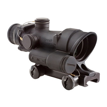 Picture of Trijicon ACOG Matte Black 4x32mm LED Illuminated Green Crosshair .223/5.56 BDC Reticle 100390