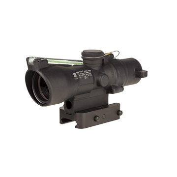 Picture of Trijicon ACOG, 3X24mm, Dual Illuminated Green Horseshoe/Dot 223/55 Grain, Includes Q-LOC Mount, Matte Finish, Black TA50-C-400350