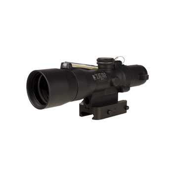 Picture of Trijicon Compact ACOG 3x30 Rifle Scope Amber Chevron 7.62x51mm/175gr. Illuminated Black w/ Mount TA33-C-400364