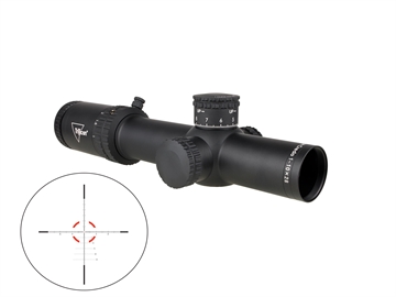 Picture of Trijicon Credo, 1-10X28mm, First Focal Plane Riflescope, Red/Green MRAD Segmented Circle Reticle, 34mm Tube, Matte Finish, Black CR1028-C-2900050