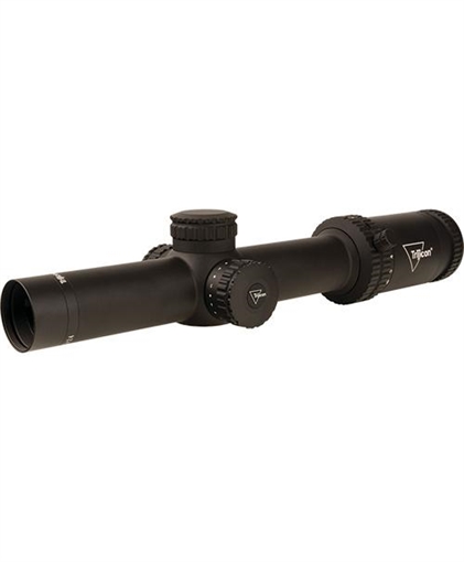 Picture of Trijicon Credo 1-6x24 (FFP) 30mm Rifle Scope w/Red MRAD Segmented Circle Low Capped Adjusters CR624-C-2900023
