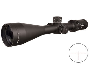 Picture of Trijicon Credo 2.5-15x56mm Second Focal Plane Riflescope with Red MRAD Center Dot, 30mm Tube, Matte Black, Exposed Elevation Adjuster with Return to Zero Feature CR1556-C-2900036