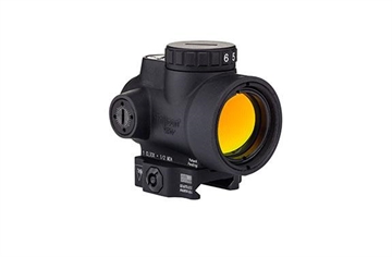 Picture of Trijicon MRO Adjustable Green Dot Reflex Sight w/Low Levered Quick Release Mount - 1x25mm 2.0 MOA Green Dot Black Matte MRO-C-2200032