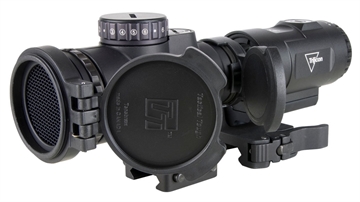 Picture of Trijicon 2200111 MRO HD Patrol Combo 1x25mm 68 MOA/2 MOA Green Dot Reticle 2200111 MROC2200111
