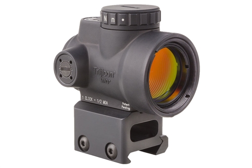 Picture of Trijicon MRO Matte Black 1 x 25 mm 2 MOA Red Dot Full Cowitness Mount 2200005