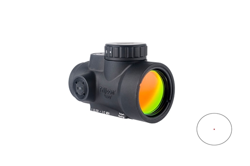 Picture of Trijicon MRO SD, Red Dot, 25mm Objective, 2 MOA Dot, Matte Finish, Black, No Mount Included MRO-C-2200300 MROC2200300