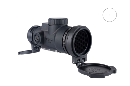 Picture of Trijicon MRO SD Patrol, Red Dot, 25mm Objective, 2 MOA Dot/68 MOA Segmented Circle, Matte Finish, Black, No Mount MRO-C-2200353 MROC2200353