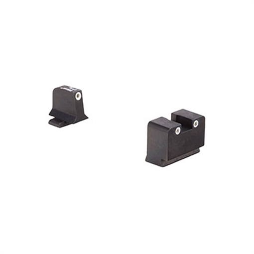 Picture of Trijicon Suppressor/Optic Height Sights Green/Tritium White Outline Front Sight-Green/Tritium White Outline Rear Sight Springfield Armory XD/XD-M/XD Mod.2 600921
