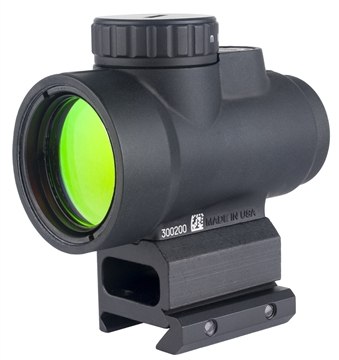 Picture of Trijicon MRO SD, Red Dot, 25mm Objective, 2 MOA Dot, Matte Finish, Black, Full Co-Witness Mount MRO-C-2200302