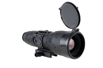 Picture of Trijicon Electro Optics Reap-IR, Type 4, Thermal Weapon Sight, 3X Optical Magnification, 1-8X Digital Zoom, 3-24X Combined Magnification, 60mm Objective, Multiple Reticles, 640x480 Pixels, 30Hz/60Hz Frame Rate, Q-LOC Picatinny Rail Mount, Black REAP-60-4 REAP604