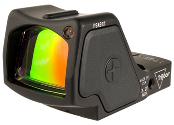 Picture of Trijicon RMR HD, Reflex Sight, 55 MOA Segmented Ring w/3.25 MOA Dot, Matte Finish, Black, Forward Facing Light Sensor RMHD1-C-3200002