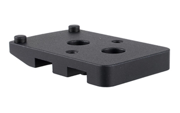 Picture of Trijicon Accessory Ring Plate, Low Mount, Q-Loc, Fits Trijicon RMR, Anodized Finish, Black AC32117