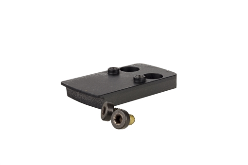Picture of Trijicon Adapter Plate Matte Black Steel, Fits Springfield Hellcat OSP/S&W M&P Shield C.O.R.E, RMSc Footprint Mount AC32092