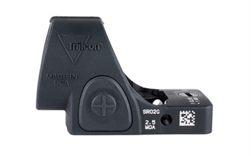 Picture of Trijicon SRO 2.5 MOA ADJUSTABLE LED REFLEX GREEN DOT SIGHT BLACK 2500027 SRO2C2500027